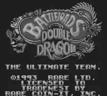 Image n° 1 - screenshots  : Battletoads Double Dragon - The Ultimate Team